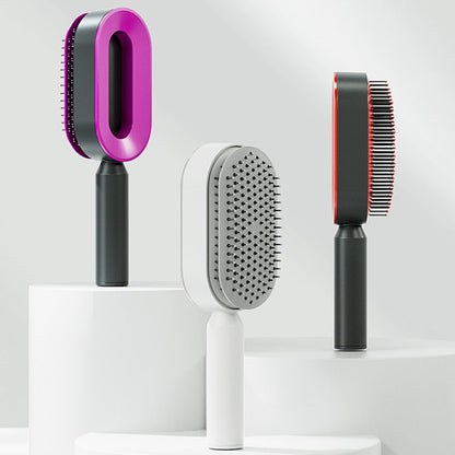 Self Cleaning Anti-Static Hair Brush - Next Gen Retail Store