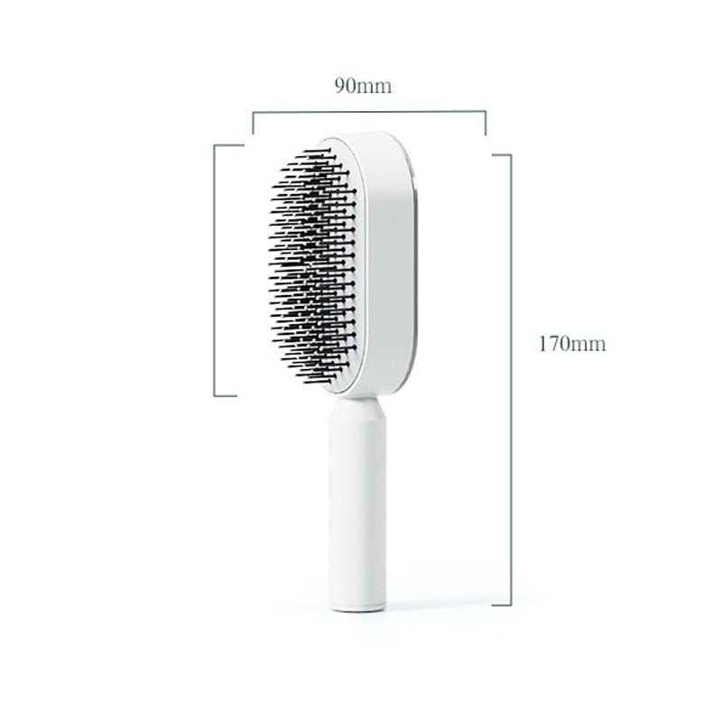 Self Cleaning Anti-Static Hair Brush - Next Gen Retail Store