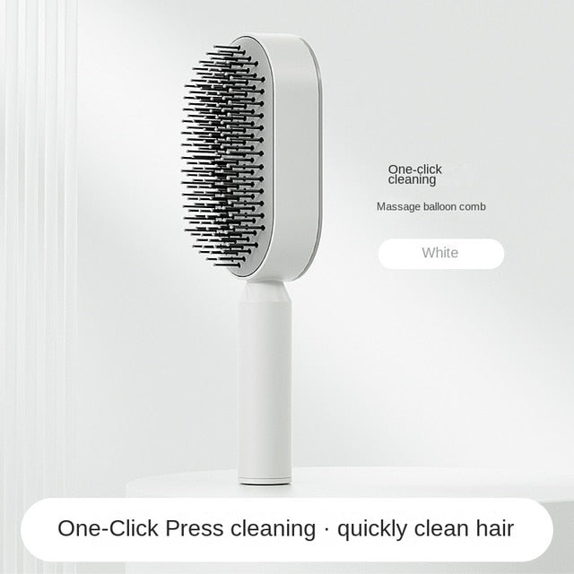 Self Cleaning Anti-Static Hair Brush - Next Gen Retail Store