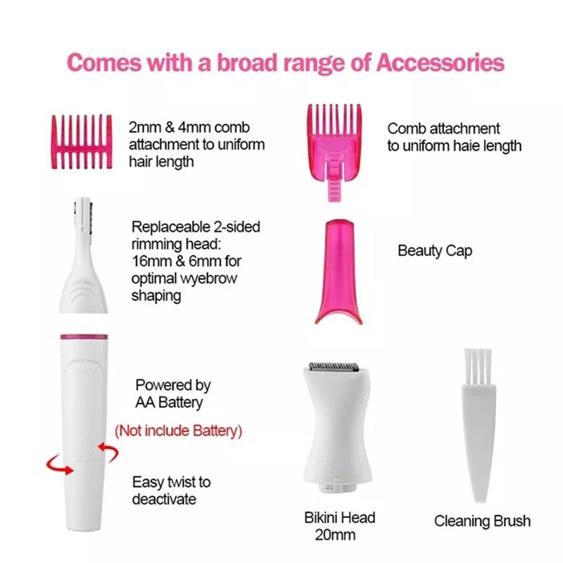 5 In 1 Multifunction Hair Removal Combo - Next Gen Retail Store