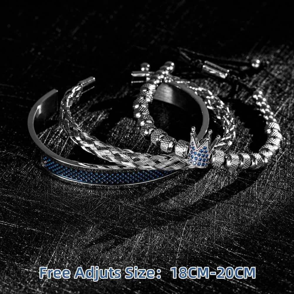 Handmade Men Crown Bracelets - Next Gen Retail Store