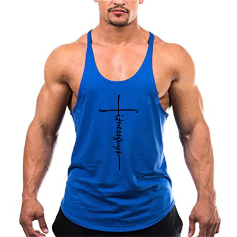 Brand Gym Stringer Tank Top Men Bodybuilding Clothing - Next Gen Retail Store