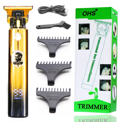 T9 USB Electric Hair Clipper: Rechargeable Trimmer for Men - Next Gen Retail Store