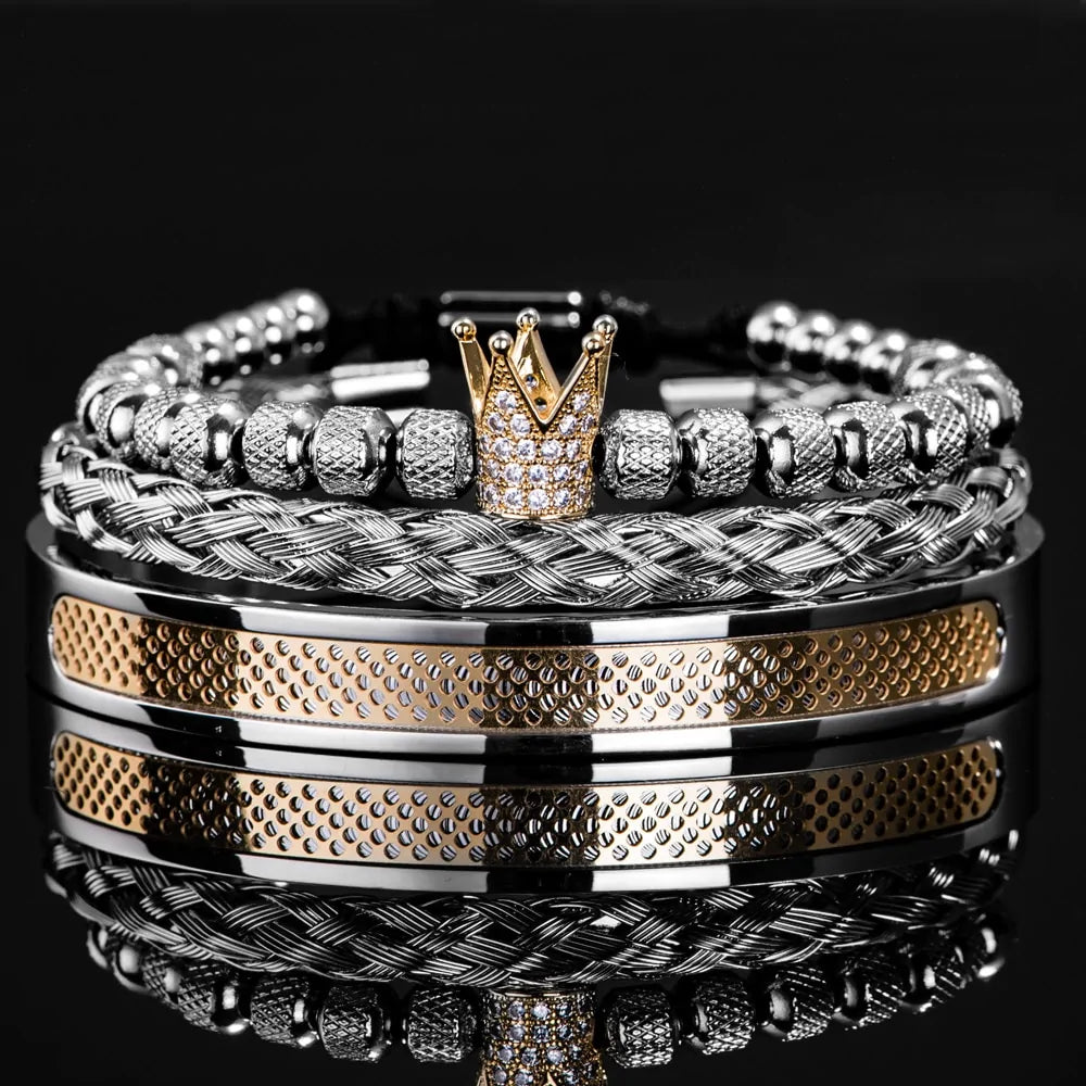 Handmade Men Crown Bracelets - Next Gen Retail Store