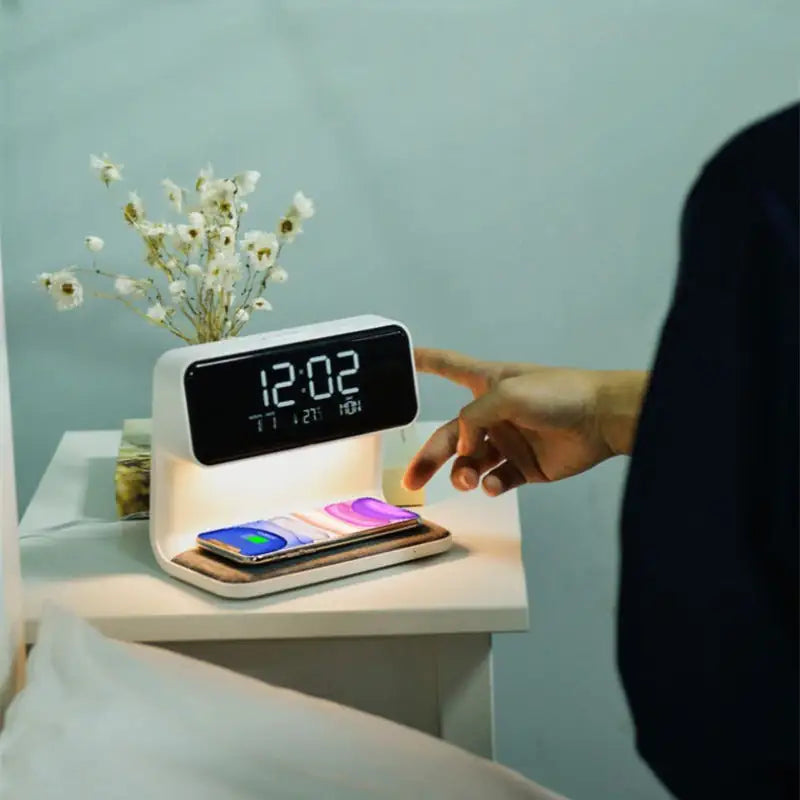 Bedside 3 In 1 LCD screen Alarm Clock - Next Gen Retail Store