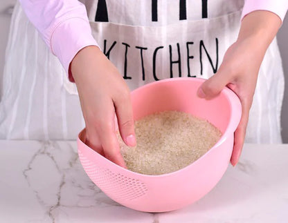 Silicone Colander Rice Bowl