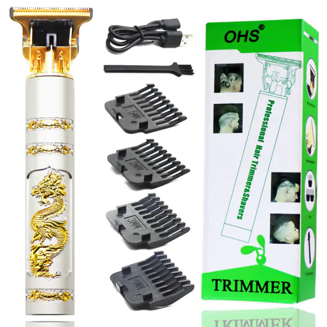 T9 USB Electric Hair Clipper: Rechargeable Trimmer for Men - Next Gen Retail Store