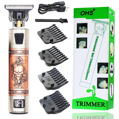 T9 USB Electric Hair Clipper: Rechargeable Trimmer for Men - Next Gen Retail Store