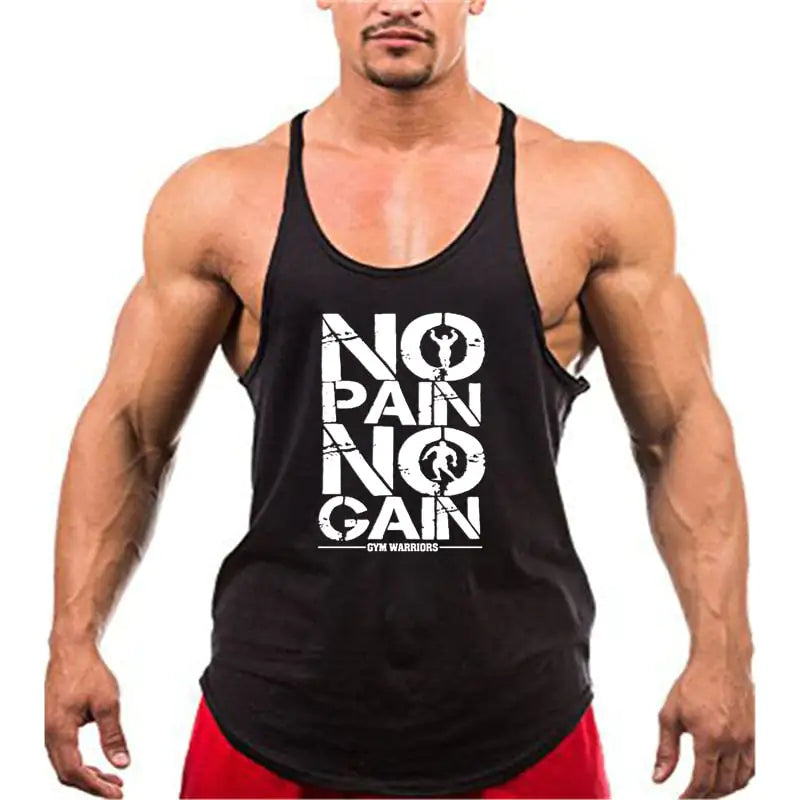 Brand Gym Stringer Tank Top Men Bodybuilding Clothing - Next Gen Retail Store