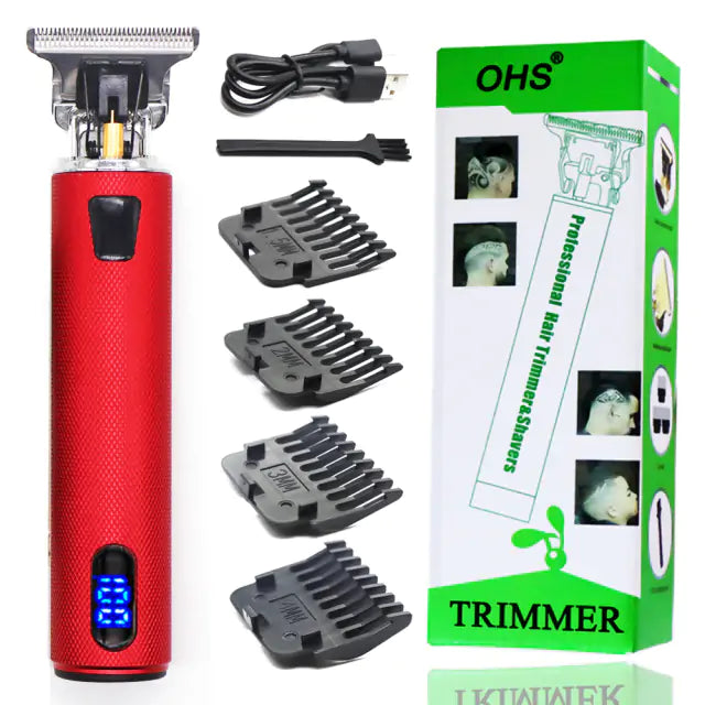 T9 USB Electric Hair Clipper: Rechargeable Trimmer for Men - Next Gen Retail Store