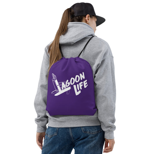 Lagoon Life Drawstring bag