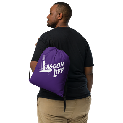 Lagoon Life Drawstring bag