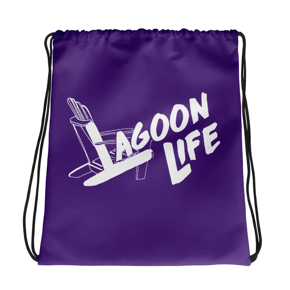 Lagoon Life Drawstring bag