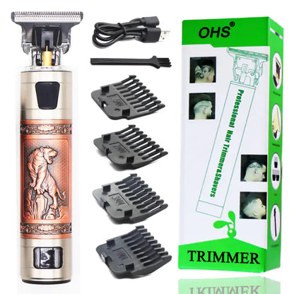 T9 USB Electric Hair Clipper: Rechargeable Trimmer for Men - Next Gen Retail Store