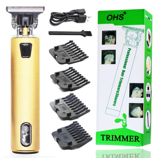 T9 USB Electric Hair Clipper: Rechargeable Trimmer for Men - Next Gen Retail Store