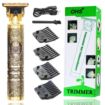 T9 USB Electric Hair Clipper: Rechargeable Trimmer for Men - Next Gen Retail Store