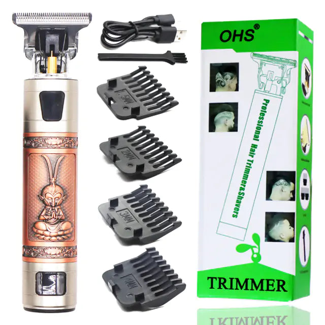 T9 USB Electric Hair Clipper: Rechargeable Trimmer for Men - Next Gen Retail Store