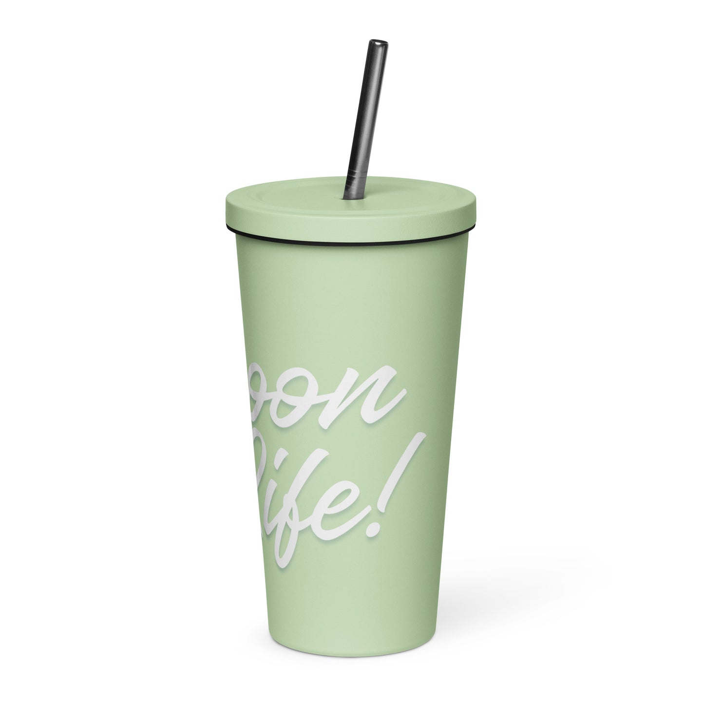 Lagoon Life Insulated tumbler with a Straw