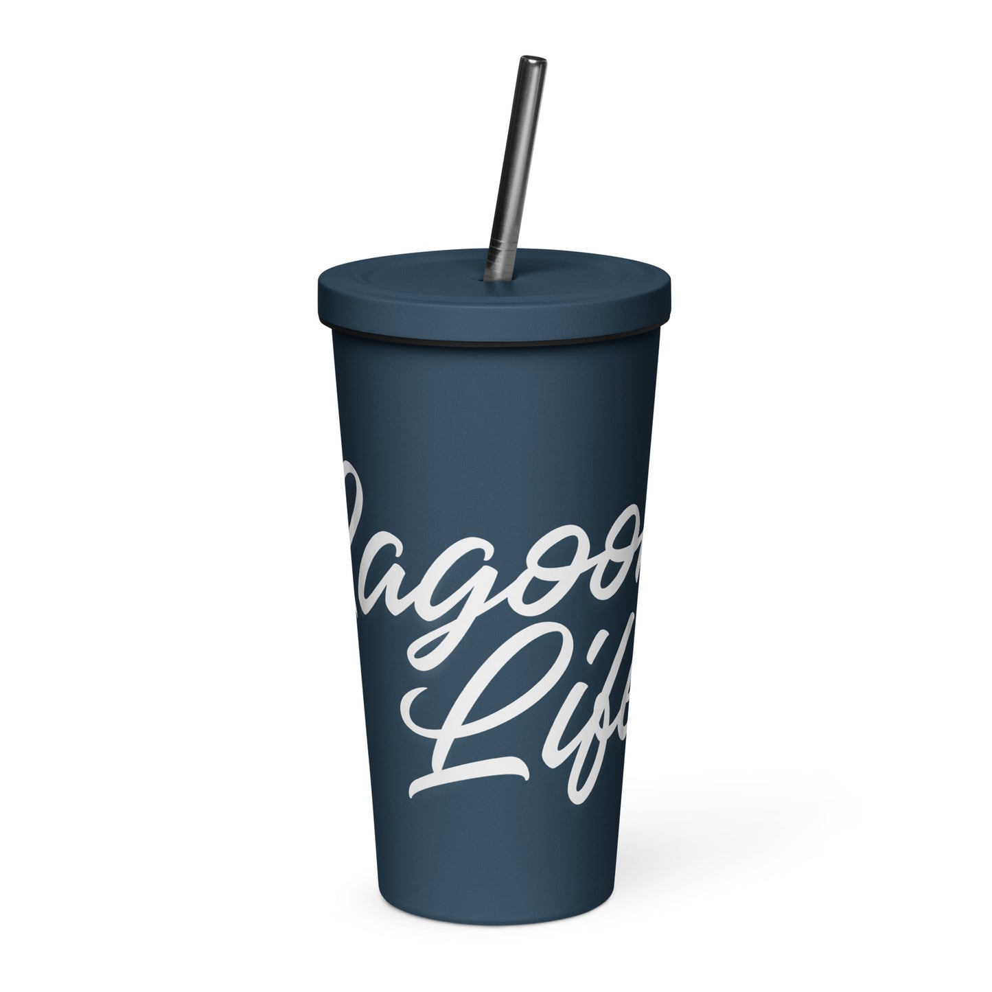 Lagoon Life Insulated tumbler with a Straw