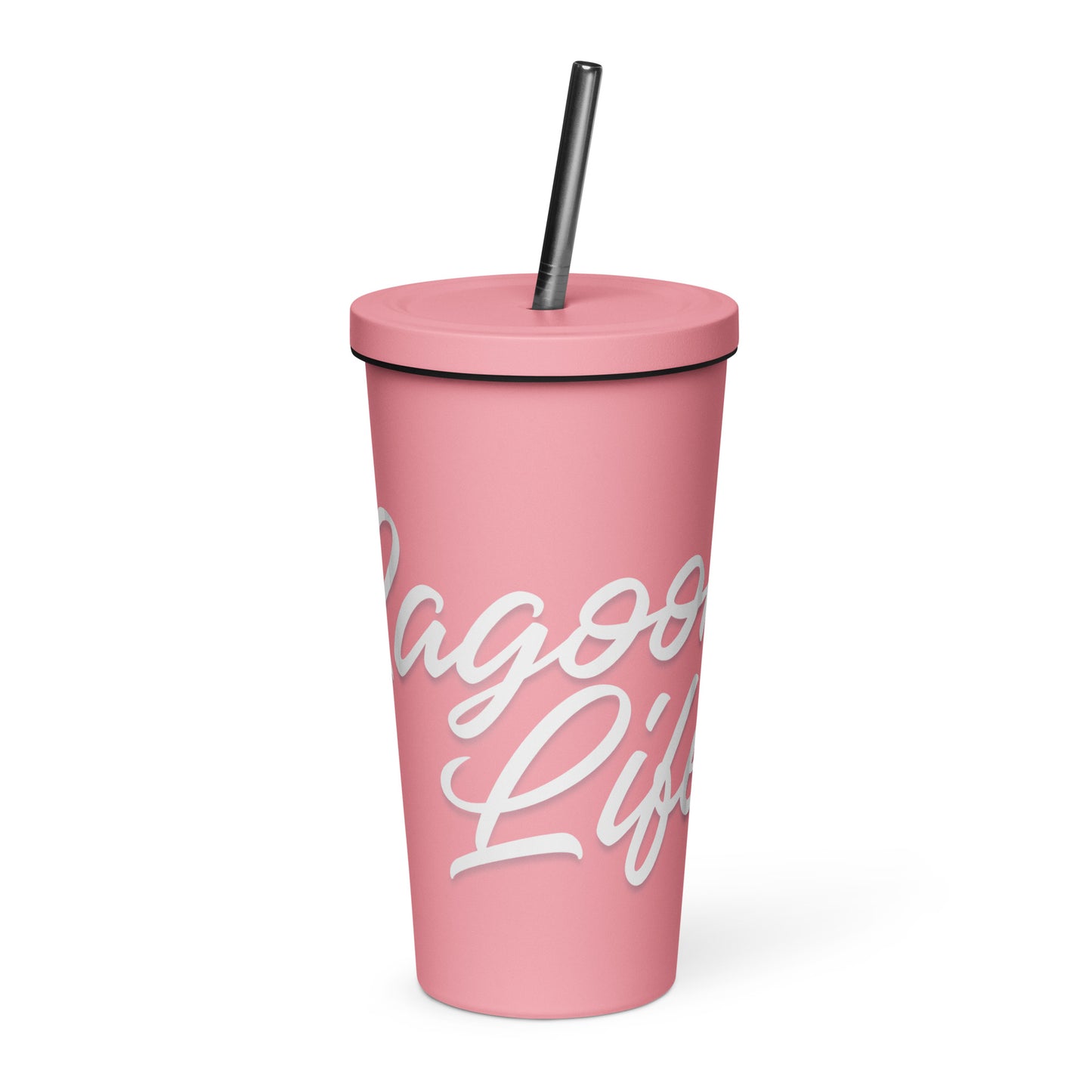 Lagoon Life Insulated tumbler with a Straw