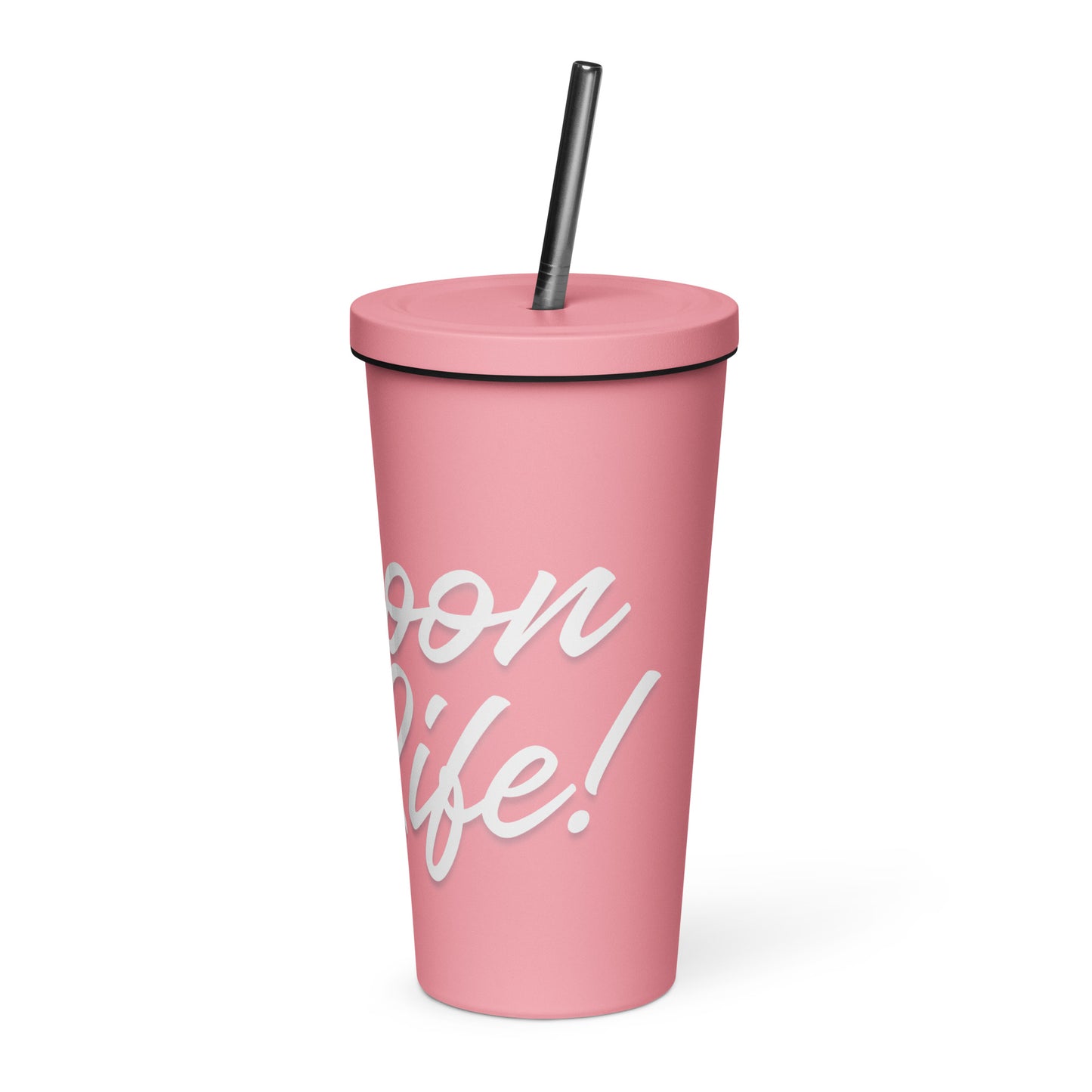 Lagoon Life Insulated tumbler with a Straw