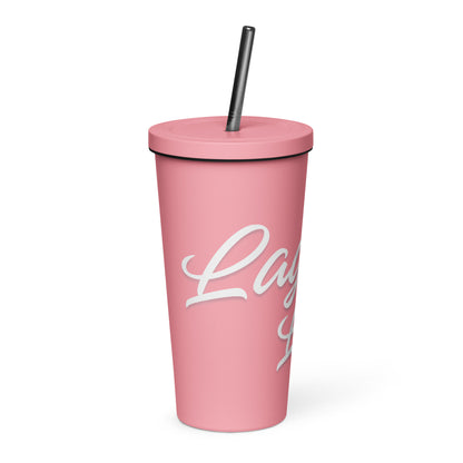 Lagoon Life Insulated tumbler with a Straw