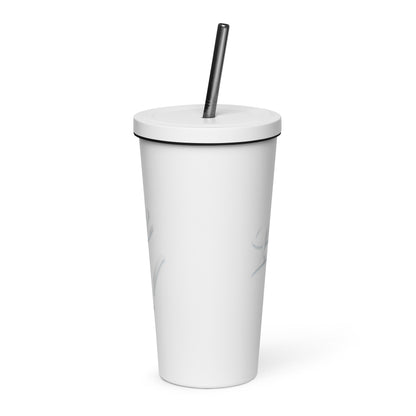 Lagoon Life Insulated tumbler with a Straw