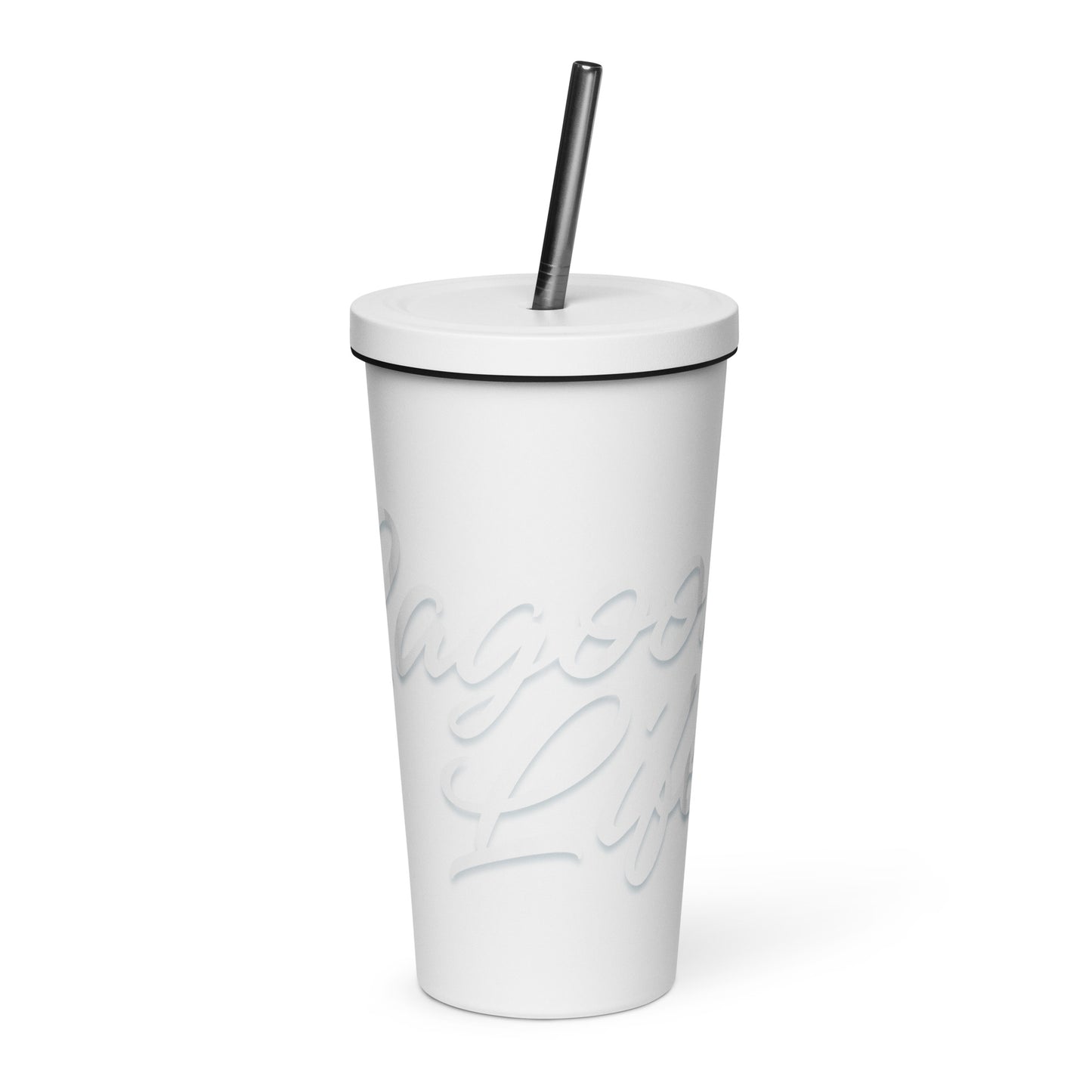 Lagoon Life Insulated tumbler with a Straw