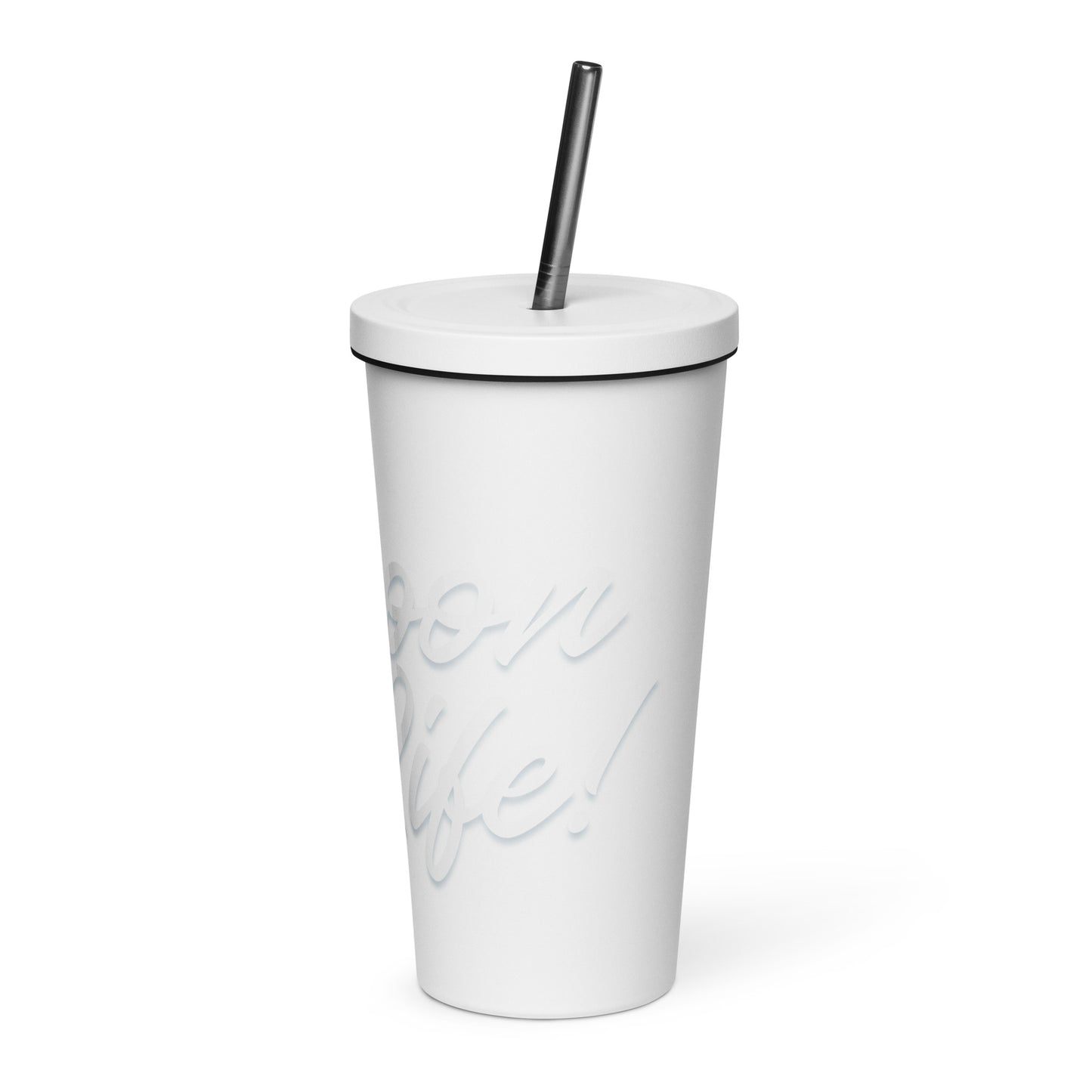 Lagoon Life Insulated tumbler with a Straw