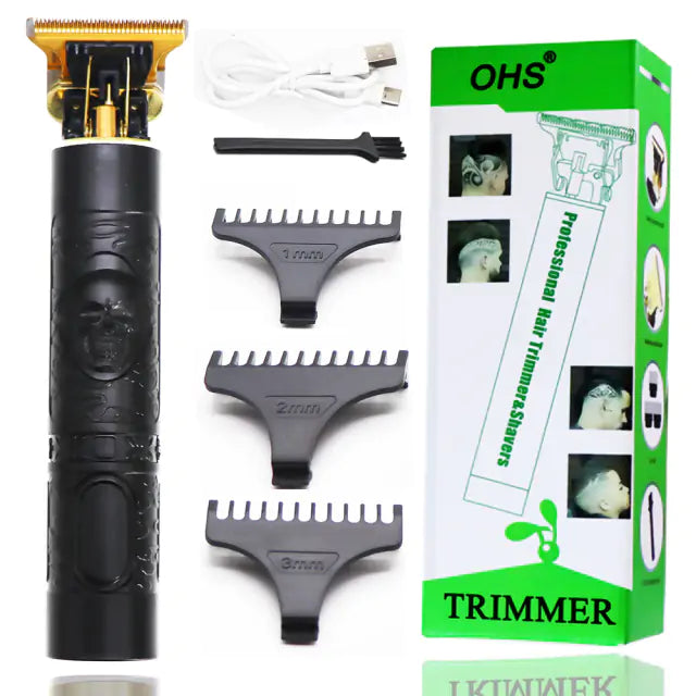 T9 USB Electric Hair Clipper: Rechargeable Trimmer for Men - Next Gen Retail Store