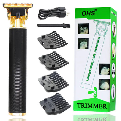 T9 USB Electric Hair Clipper: Rechargeable Trimmer for Men - Next Gen Retail Store