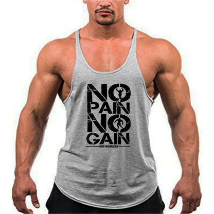 Brand Gym Stringer Tank Top Men Bodybuilding Clothing - Next Gen Retail Store