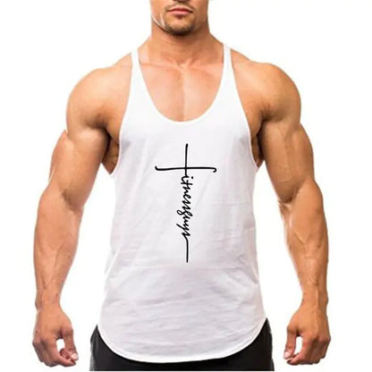 Brand Gym Stringer Tank Top Men Bodybuilding Clothing - Next Gen Retail Store