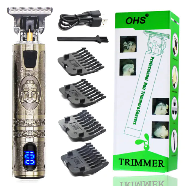 T9 USB Electric Hair Clipper: Rechargeable Trimmer for Men - Next Gen Retail Store