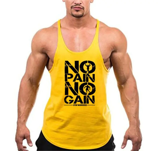 Brand Gym Stringer Tank Top Men Bodybuilding Clothing - Next Gen Retail Store